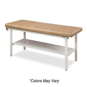 Alpha Series Straight Line Treatment Table Gunmetal 450lb Capacity