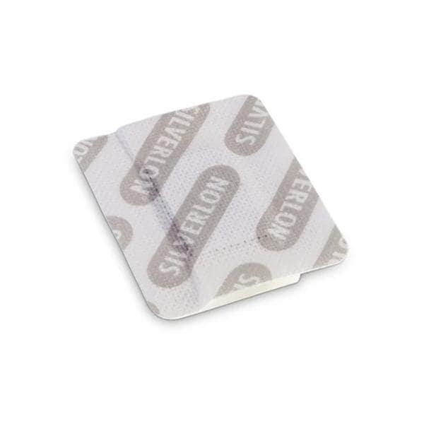 Silverlon Nylon Island Dressing 2x3" Multi-Layer Rectangle Adhesive Border NAdh