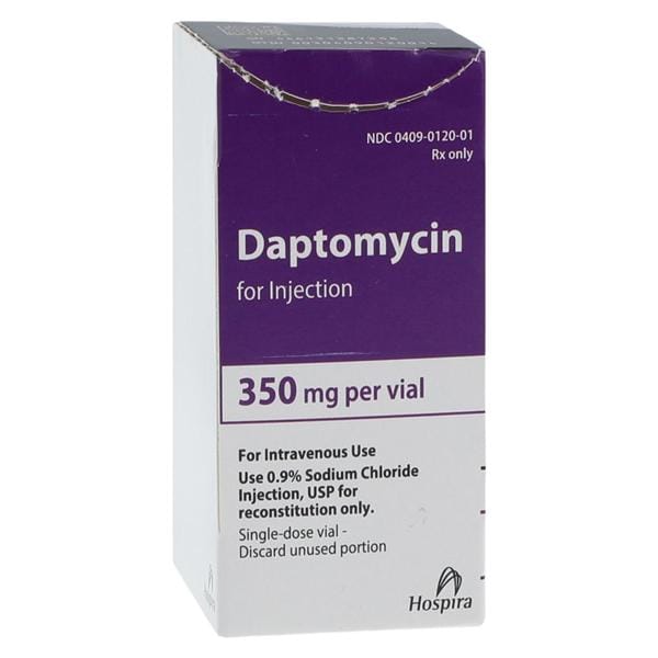 Daptomycin Injection 350mg/vl Powder SDV 7mL Each