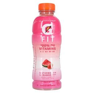 Gatorade G Fit Electrolyte Beverage Watermelon Strawberry 16.9oz Bottle 12/Ca