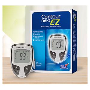 CONTOUR NEXT EZ Glucose Meter CLIA Waived Ea CLIA Waived Ea
