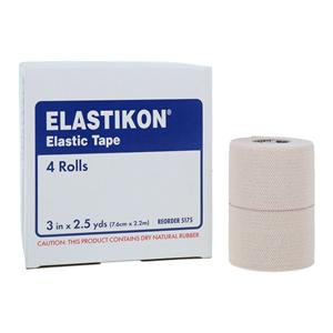 Actimove Elastikon Athletic Tape Cotton/Elastic 3"x2.5yd Tan 4/Bx