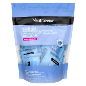 Neutrogena Cleansing Wipe Fragrance Free 20/Bg, 6 BG/CA