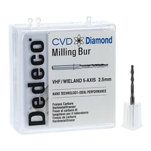 CVD Diamond Milling Bur 2.5mm Ea