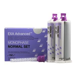 EXA ADVANCED Impression Material Crtrdg Nrml St 48 mL Mnphs Refill w/ Tips 2/Pk
