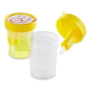 TransferTop Urine Collection Cup 4oz DEHP/BPA-Free Sterile Bulk 300/Ca