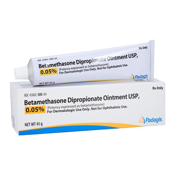 Betamethasone Dipropionate Topical Ointment 0.05% Tube 45gm Each