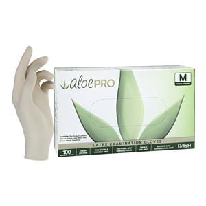 Latex Exam Gloves Medium Natural Non-Sterile