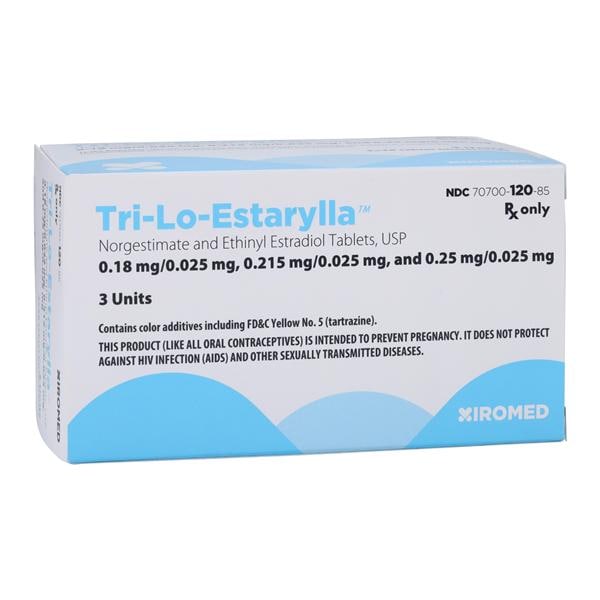Tri-Lo-Estarylla Norgestimate and Ethinyl Estradiol Tablets Triphasic Blstr Pk