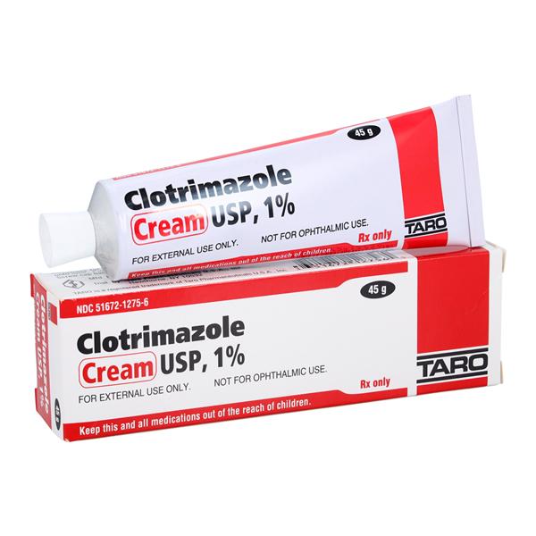 Clotrimazole Topical Cream 1% Tube 45gm Each
