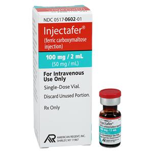 Injectafer Injection 50mg/mL SDV 2mL Each