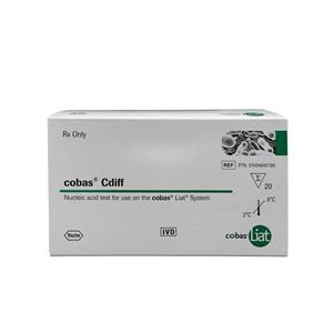 Cobas C diff Assay Kit Moderately Complex 20/Kt