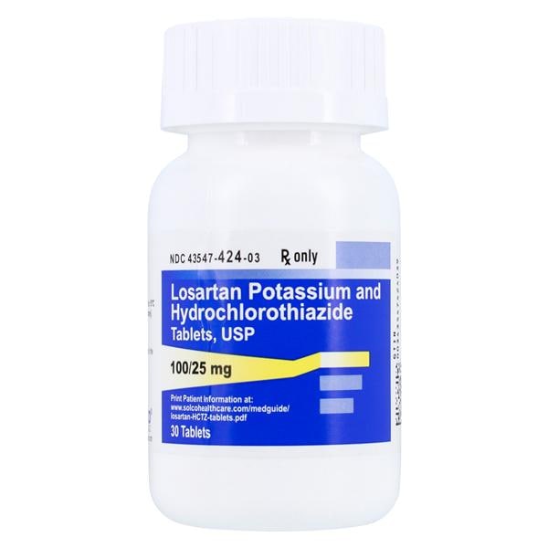 Losartan Potassium/HCTZ 100mg/25mg Each