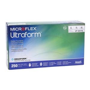Microflex Nitrile Exam Gloves X-Small / Small Cobalt Blue Non-Sterile 300/Bx