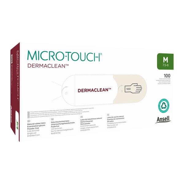 MICRO-TOUCH DermaClean Exam Gloves X-Small Standard Cream Non-Sterile
