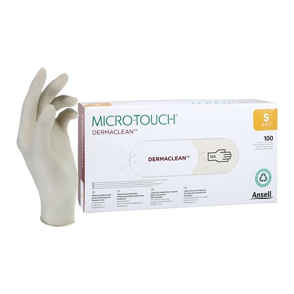 MICRO-TOUCH DermaClean Exam Gloves Small Standard Cream Non-Sterile