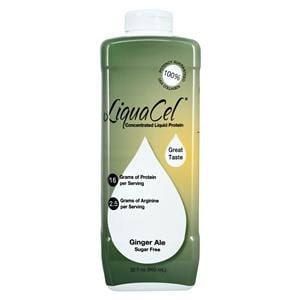 LiquaCel Bottle Beverage Ginger Ale 32oz Bottle 6/Ca