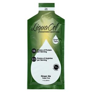 LiquaCel Supplement Drink Mix Ginger Ale 1oz Packet 100/Ca