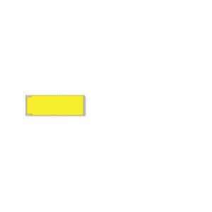 Drct Thrml Label 4000/RL 8 RL/Ca Ylw Cerner Pgybk Ppr Disp 3.5x1 3"Cr 32000/Ca