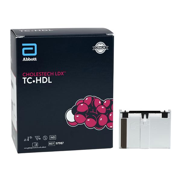 Cholestech LDX TC/HDL Panel Test Kit CLIA Waived for Whole Blood 10/Bx