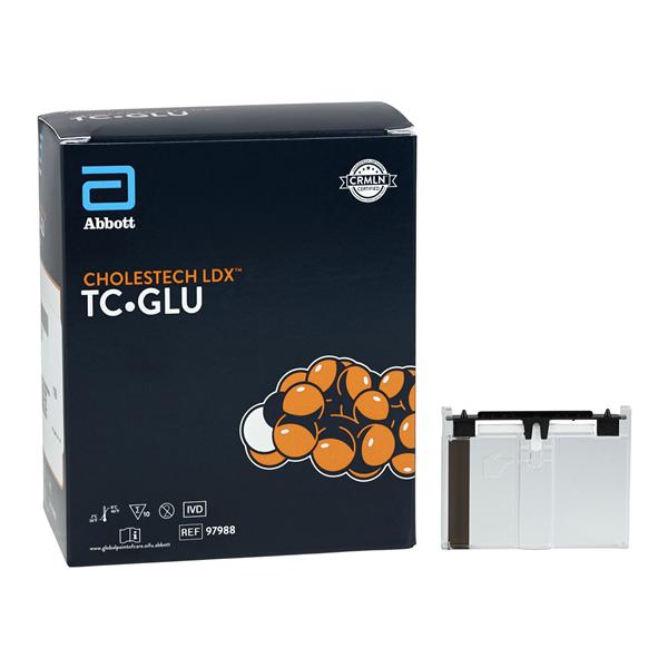 Cholestech LDX Glucose/ Total Cholesterol Test Kit CLIA Waived 10/Bx