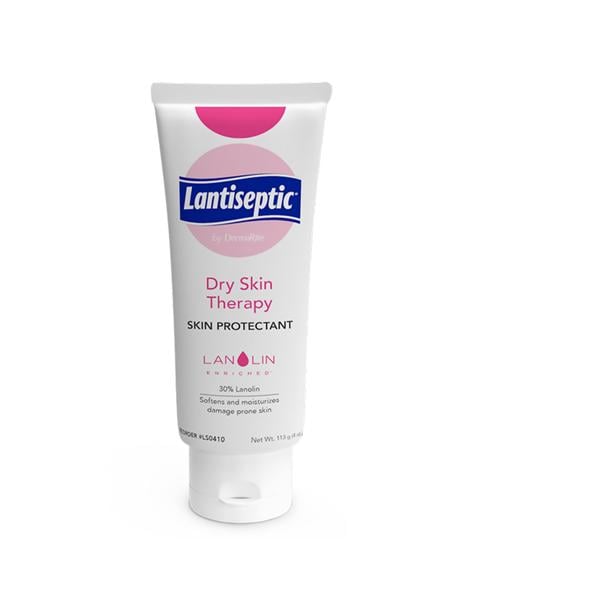 Lantiseptic Skin Protectant Moisturizer 30% Lanolin White Unscented 4oz/Tb, 12 TB/CA