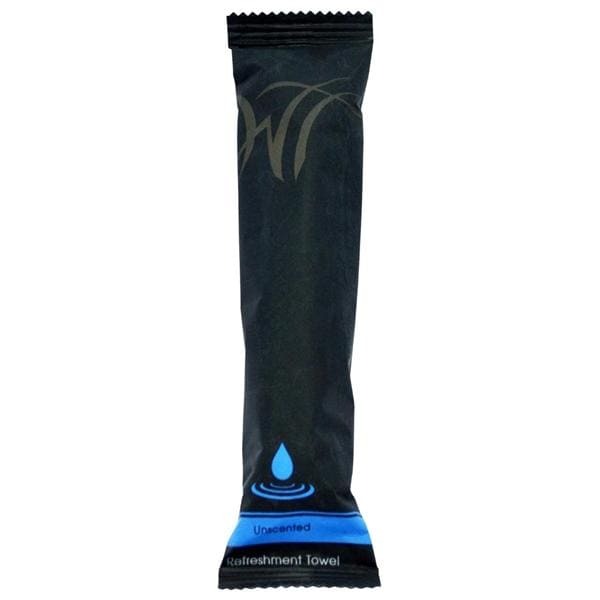 Refreshment Towel Disposable 100% Cotton 10 in x 10 in White 500/Ca