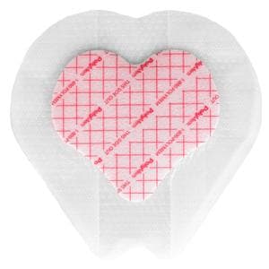 PolyMem Silicone Border Dressing 7.2x7.2" Sterile Sacral LF