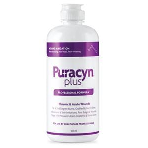Puracyn Plus Wound Cleanser 16.9oz HOCI Non-Sterile LF Fptp Btl Disposable 6/Ca