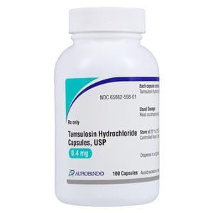 Tamsulosin HCl Capsules 0.4mg Bottle 100/Bottle Each