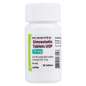 Simvastatin 10mg Each