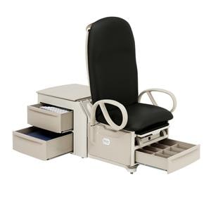 Access High-Low 6000 Treatment Table Black Satin 450lb Capacity