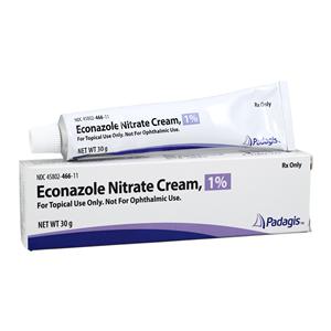 Econazole Nitrate Topical Cream 1% Tube 30gm Each