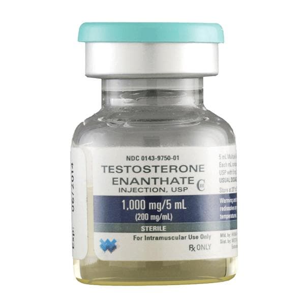 Testosterone Enanthate Injection 200mg/mL MDV 5mL Each