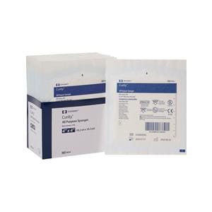 Curity Rayon/Polyester Blend All Purpose Sponge 4x4" 4 Ply Sterile Non-Woven LF