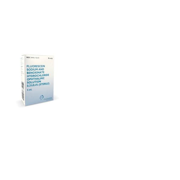 Fluorescein Benoxinate Ophthalmic Solution 0.3%/0.4% Strl Drpr Bottle 5mL Each
