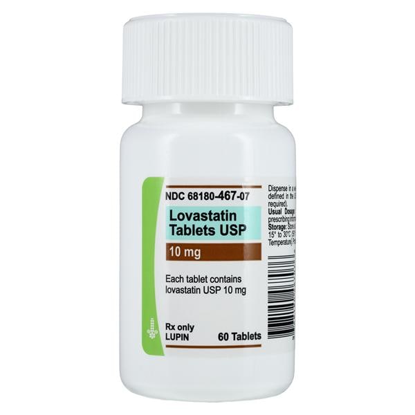 Lovastatin 10mg Each