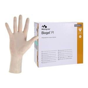 Biogel PI Synthetic Polyisoprene Surgical Gloves 6 Straw, 4 BX/CA