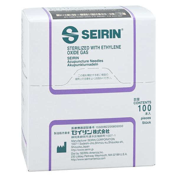 Seirin L-Type Acupuncture Needle 0.25x40mm _ 100/Bx