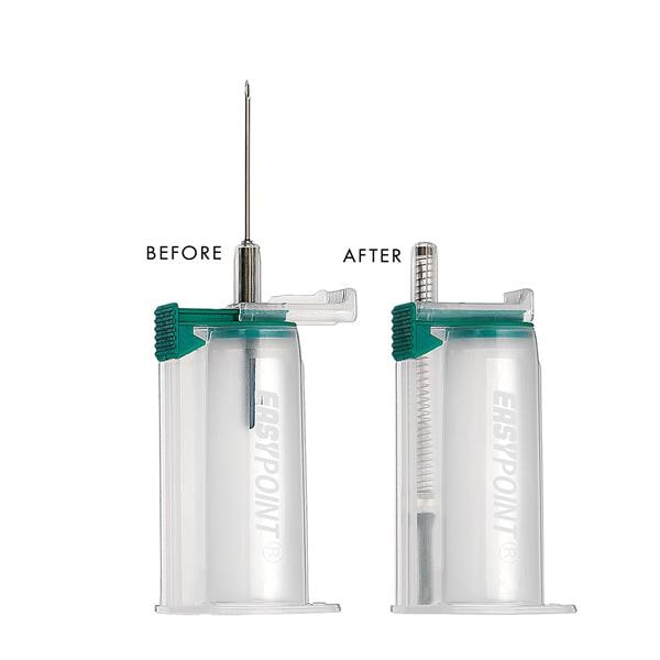 Tube Holder Tube Holder 21gx1-1/4" Safety Device 100/Ca