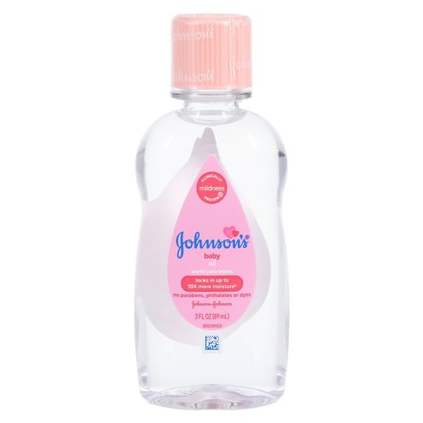 Johnson's Baby Oil 3oz 8/Pk, 6 IP/CA