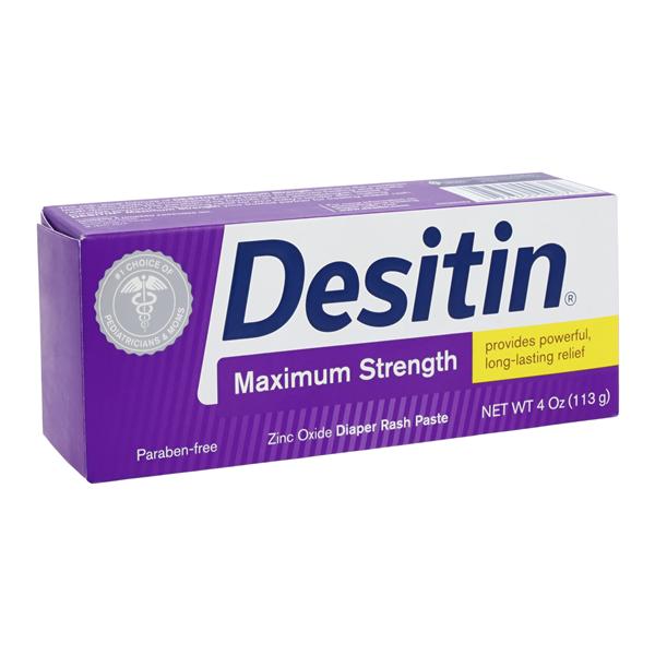 Desitin Diaper Rash Paste Zinc Oxide 4oz 6/Pk