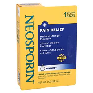 Neosporin Plus Topical Ointment 6/Pk, 4Pk/Ca 1oz Tube 6/Pk