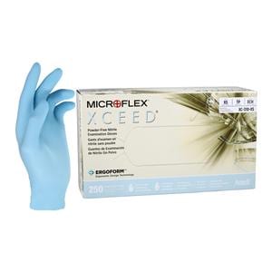 XCEED Nitrile Exam Gloves X-Small Blue Non-Sterile 250/Bx