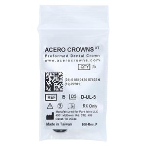 ACERO Crowns 5 1st Primary Upper Left Molar 5/Pk 5/Pk