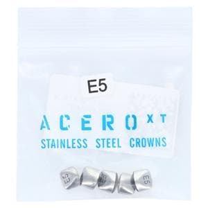 ACERO Crowns Size 5 Primary Upper Right Central 5/Pk 5/Pk