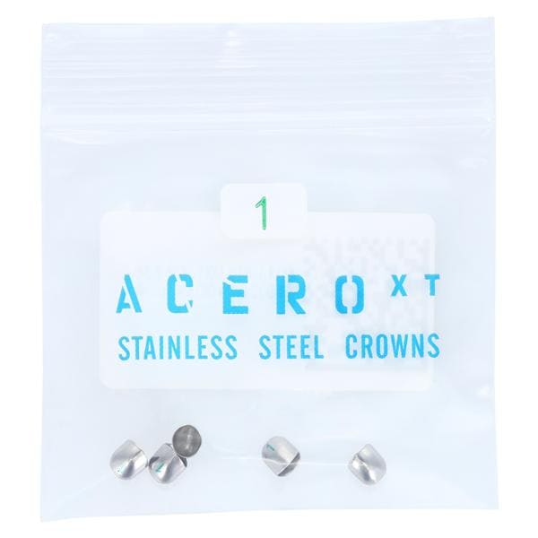 ACERO Crowns Size 1 Lower Canines 5/Pk 5/Pk