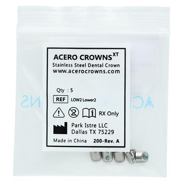 ACERO Crowns 2 Lower Canines 5/Pk 5/Pk