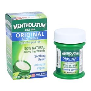 Mentholatum Topical Rub Original 1oz Jar 1oz/Jr