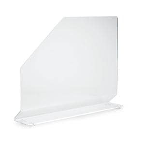 Splash Guard Polycarbonate 23.5x4.25x18" Ea